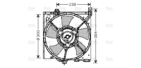 AVA Radiator Fan DN7505