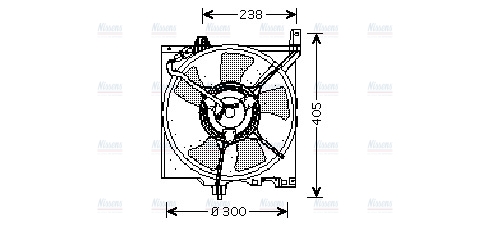 AVA Radiator Fan DN7506