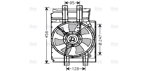 AVA Radiator Cooling Fan DN7519