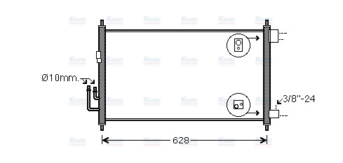 AVA Aircon Condenser DNA5372