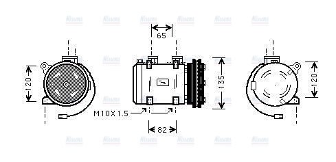 AVA Aircon Compressor DNAK192