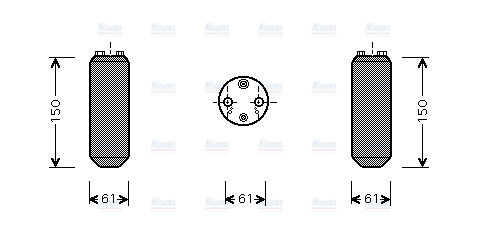 AVA Aircon Receiver Dryer Filter DND255