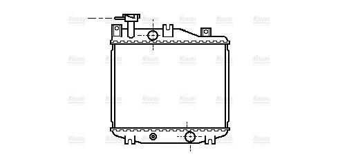 AVA Coolant Radiator DU2005