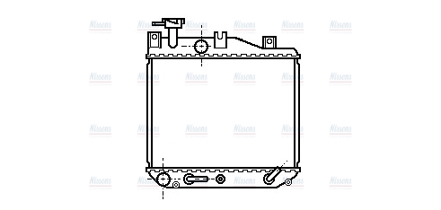 AVA Coolant Radiator DU2012