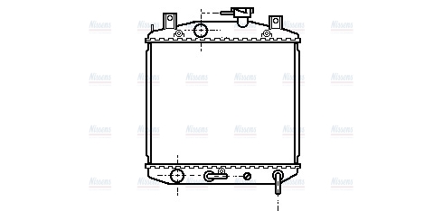 AVA Coolant Radiator DU2015