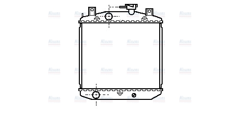 AVA Coolant Radiator DU2016