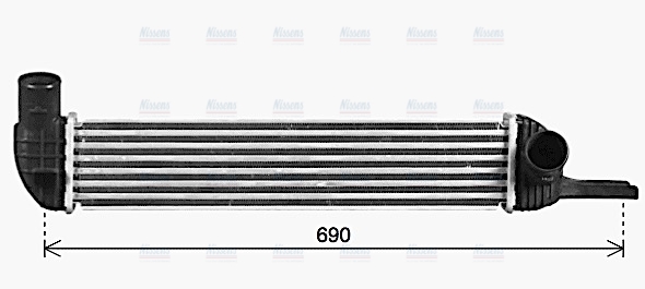 AVA Charge Air Intercooler DW4143