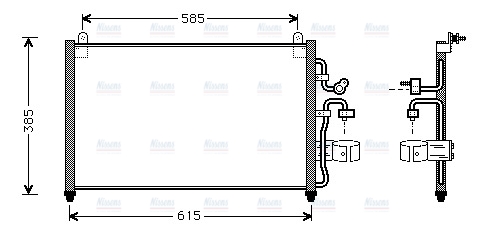 AVA Aircon Condenser DW5013