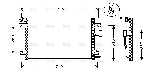 AVA Aircon Condenser DW5031