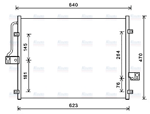 AVA Aircon Condenser DW5132