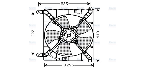 AVA Radiator Fan DW7503