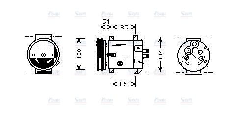 AVA Aircon Compressor DWAK020