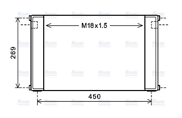 AVA Oil cooler DZ3026
