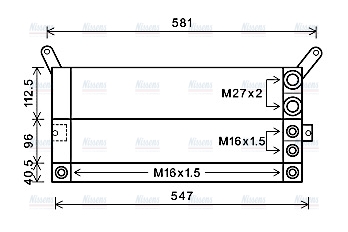 AVA Oil cooler DZ3032