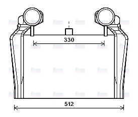 AVA Charge Air Intercooler DZ4027