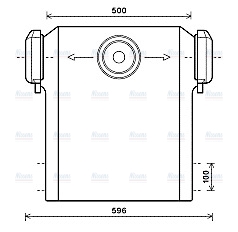 AVA Charge Air Intercooler DZ4029