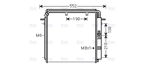 AVA Aircon Condenser DZ5023