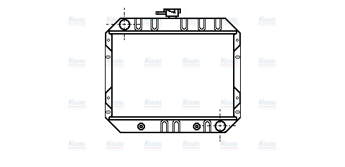 AVA Coolant Radiator FD2003