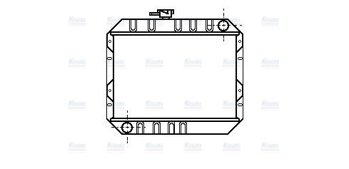 AVA Coolant Radiator FD2011