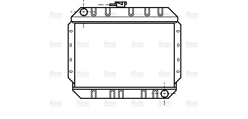 AVA Coolant Radiator FD2018