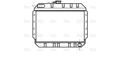 AVA Coolant Radiator FD2020