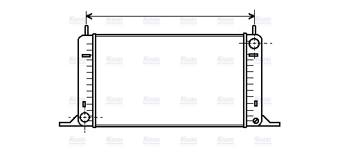 AVA Coolant Radiator FD2096