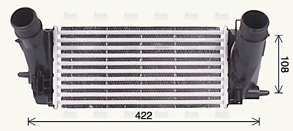 AVA Charge Air Intercooler FD4658