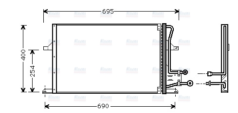 AVA Aircon Condenser FD5227