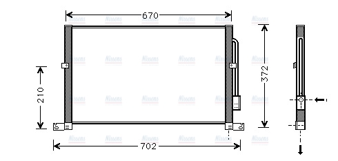 AVA Aircon Condenser FD5302