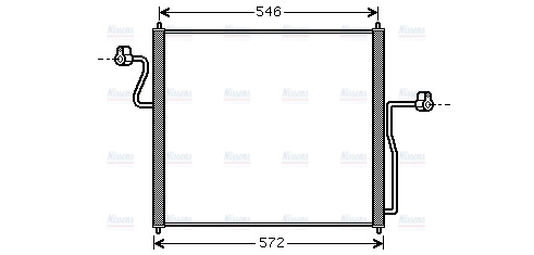 AVA Aircon Condenser FD5358