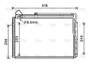 AVA Aircon Condenser FD5594