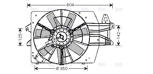 AVA Radiator Cooling Fan FD7518