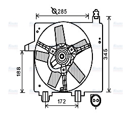 AVA Radiator Fan FD7550