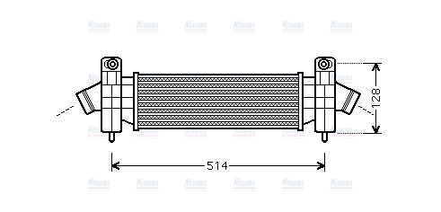 AVA Charge Air Intercooler FDA4341