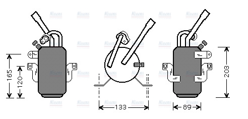 AVA Aircon Receiver Dryer Filter FDD311
