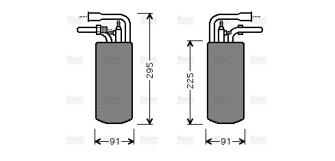 AVA Aircon Receiver Dryer Filter FDD384