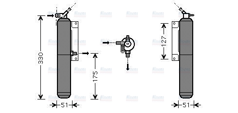 AVA Aircon Receiver dryer FDD390