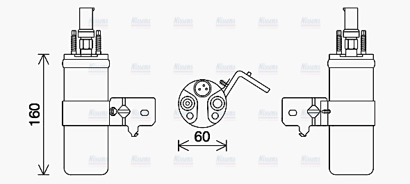 AVA Aircon Receiver Dryer Filter FDD650