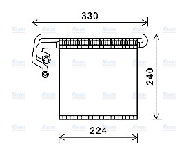 AVA Aircon Evaporator FDV458