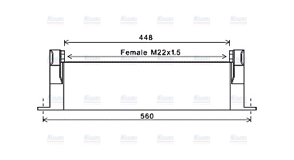 AVA Oil cooler FE3018