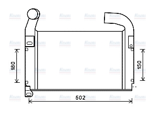 AVA Charge Air Intercooler FE4019