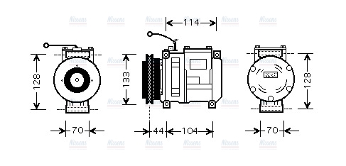 AVA Aircon Compressor FEAK002