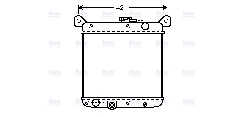 AVA Coolant Radiator FT2010