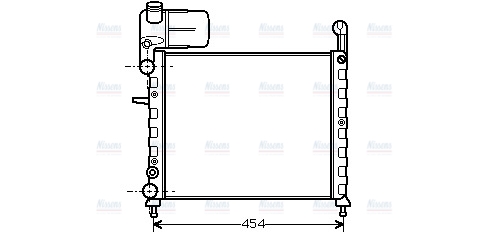 AVA Coolant Radiator FT2100