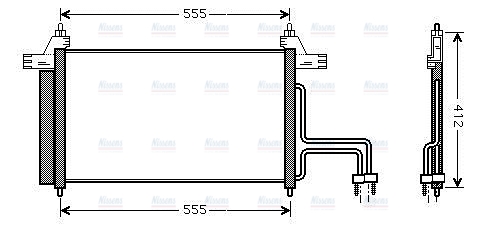AVA Aircon Condenser FT5253D