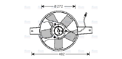 AVA Radiator Fan FT7534