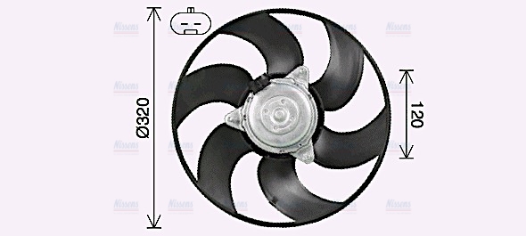 AVA Radiator Cooling Fan FT7619