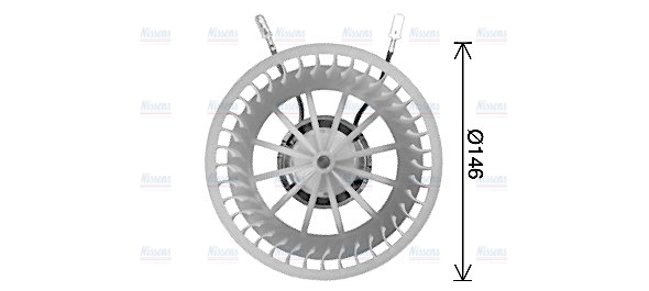 AVA Cabin Fan Blower Motor FT8483