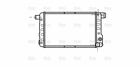 AVA Coolant Radiator FTA2132