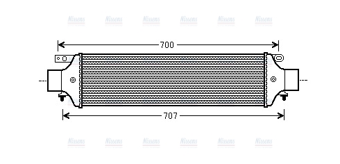 AVA Charge Air Intercooler FTA4364